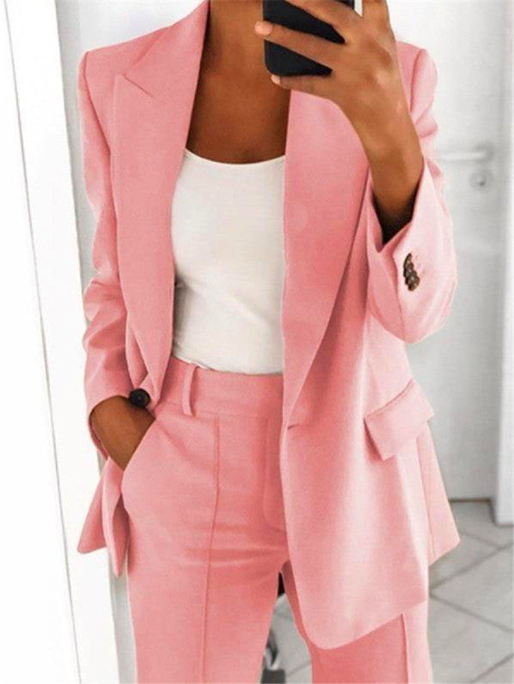 Lila Bloom Slim-Fit Strickjacke mit Polokragen für Damen – Schick &amp; vielseitig