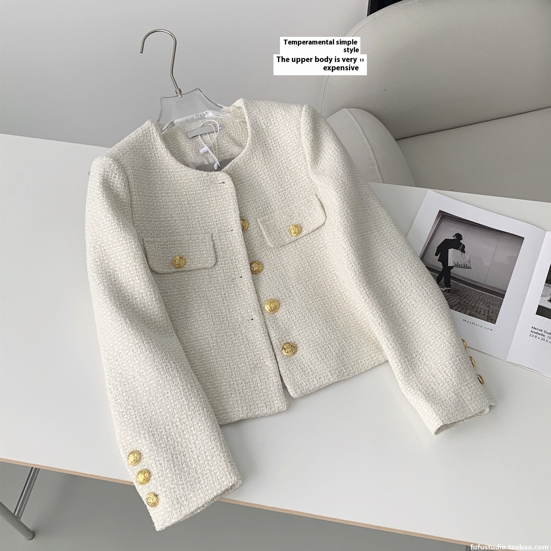 Lockerer, alltagstauglicher Mantel von Fried Street mit anmutigem Ballkleid