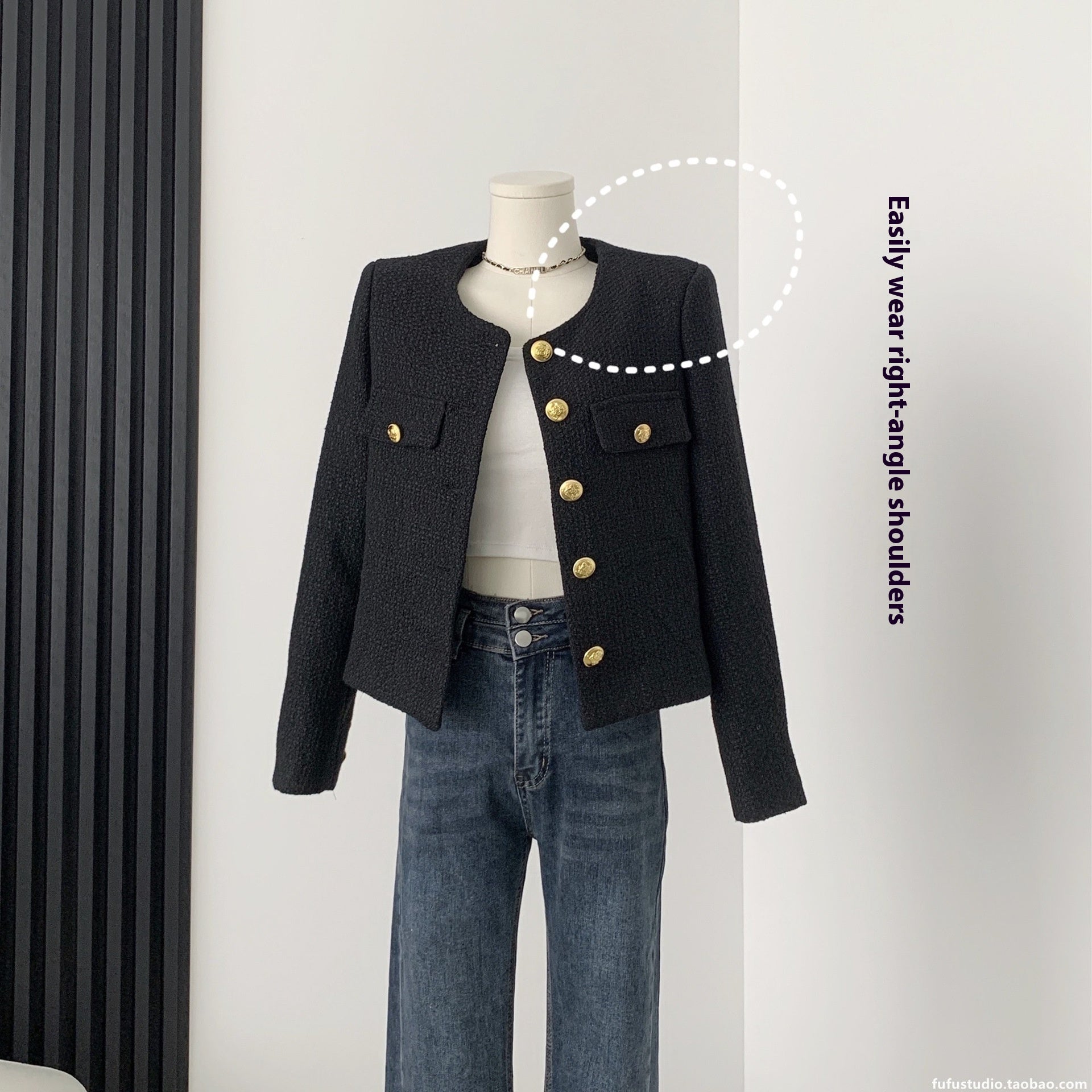 Lockerer, alltagstauglicher Mantel von Fried Street mit anmutigem Ballkleid