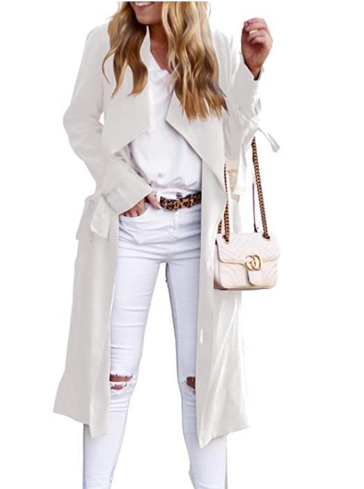 Riva Claire Damen Air Conditioning Shirt Coat – Trendy gespleißte Langarmjacke